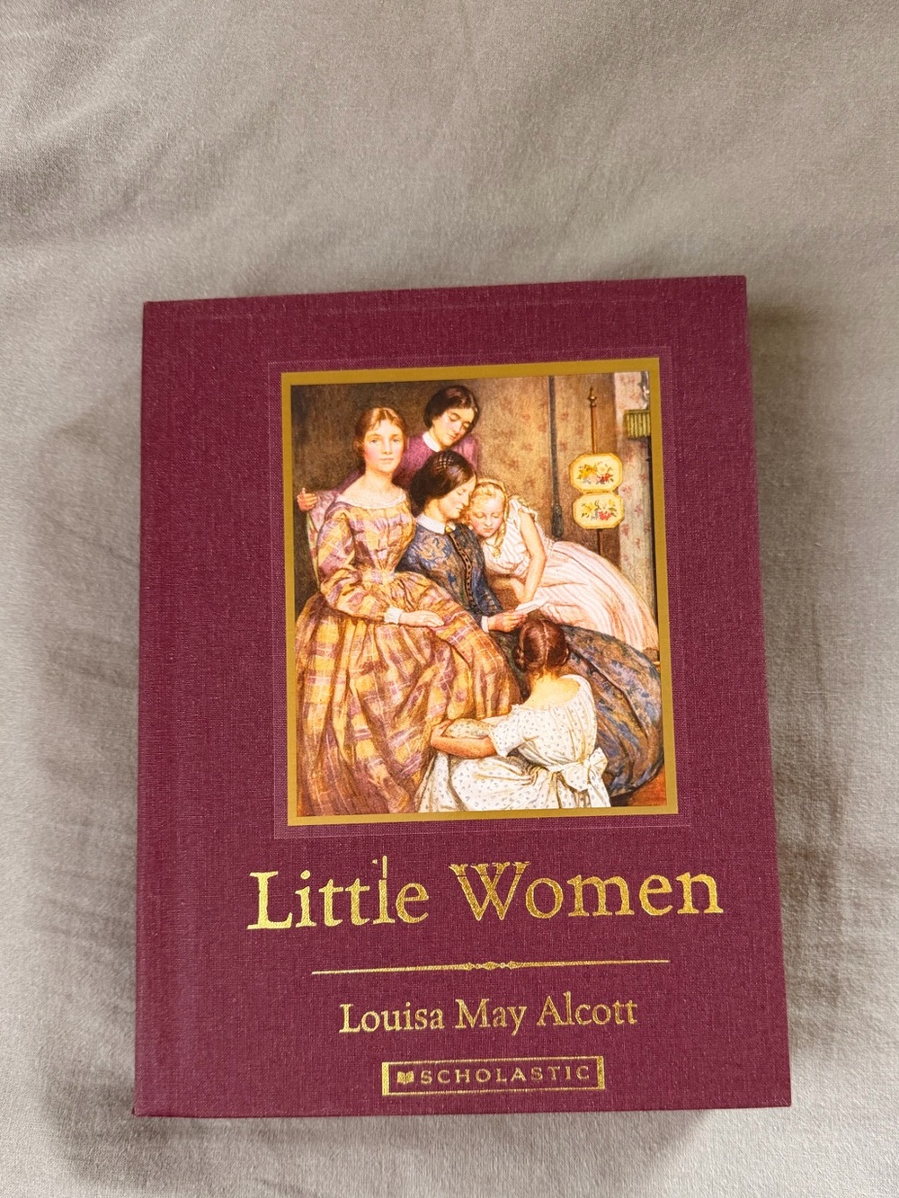 Scholastic Little Women Hardcover - Burgundy and Gold
